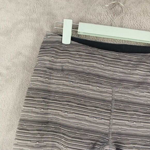BROOKS Capri Legging M(8-10)Activewear Gray Pull on Spandex Casual Drawstring - Picture 6 of 11